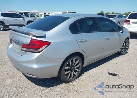 2015 Honda Civic Ex-L из США, поврежденный, VIN 2HGFB2F90FH519125